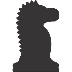 Knight Chess Piece Silhouette 1 Thumbnail
