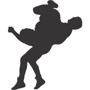 Wrestling Silhouette 7 Thumbnail