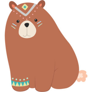 Woodlands Tribal Bear 1 Thumbnail