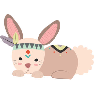 Woodlands Tribal Rabbit 1 Thumbnail