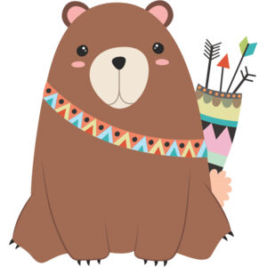 Woodlands Tribal Bear 2 Thumbnail