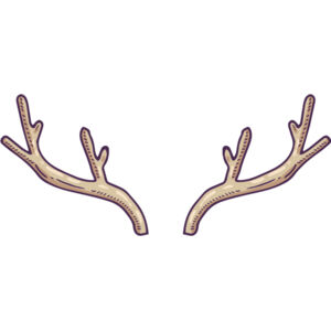 Watercolor Antlers 1 Thumbnail