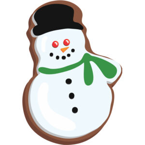 Christmas Snowman Cookie 1 Thumbnail