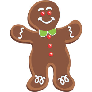 Christmas Gingerbread Man Cookie 1 Thumbnail