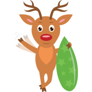 Christmas Reindeer Surf 1 Thumbnail