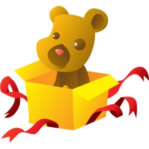 Christmas Teddy Bear Gift Present 1 Thumbnail