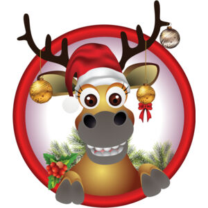 Christmas Reindeer Cute 1 Thumbnail