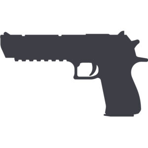 Pistol Gun Silhouette 3 Thumbnail