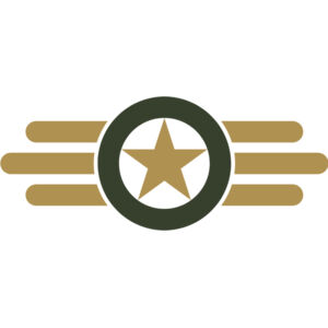 Military Star Wings Emblem 3 Thumbnail