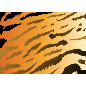 Tiger Print Stripes Background 2 Thumbnail