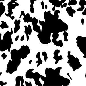 Cow Print Spots Background 4 Thumbnail