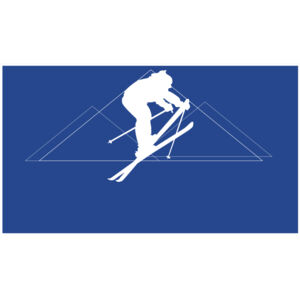 Winter Ski Business Card Background 1 Thumbnail