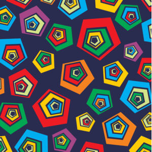 Groovy Pentagon background 1 Thumbnail