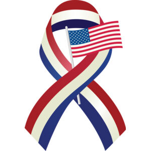 USA America Awareness Ribbon 9 Thumbnail