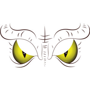 Cartoon Tiger Cat Eyes 1 Thumbnail