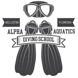 Scuba Diving Goggles Flippers Template 1 Thumbnail