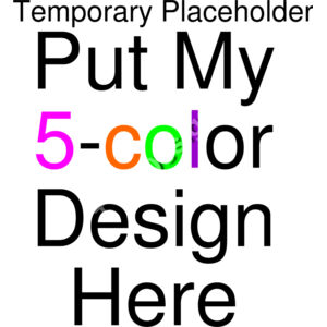 5-Color Placeholder Thumbnail