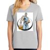 1-Hr Ladies V-Neck T-Shirt Thumbnail