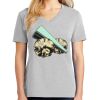 1-Hr Ladies V-Neck T-Shirt Thumbnail