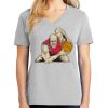1-Hr Ladies V-Neck T-Shirt Thumbnail