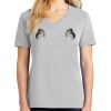 1-Hr Ladies V-Neck T-Shirt Thumbnail