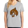 1-Hr Ladies V-Neck T-Shirt Thumbnail