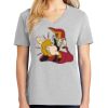 1-Hr Ladies V-Neck T-Shirt Thumbnail