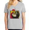 1-Hr Ladies V-Neck T-Shirt Thumbnail