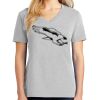 1-Hr Ladies V-Neck T-Shirt Thumbnail