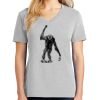 1-Hr Ladies V-Neck T-Shirt Thumbnail