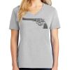 1-Hr Ladies V-Neck T-Shirt Thumbnail