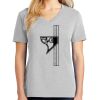 1-Hr Ladies V-Neck T-Shirt Thumbnail