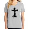 1-Hr Ladies V-Neck T-Shirt Thumbnail
