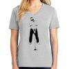 1-Hr Ladies V-Neck T-Shirt Thumbnail