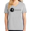 1-Hr Ladies V-Neck T-Shirt Thumbnail