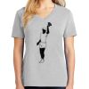 1-Hr Ladies V-Neck T-Shirt Thumbnail