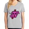 1-Hr Ladies V-Neck T-Shirt Thumbnail