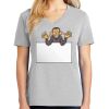 1-Hr Ladies V-Neck T-Shirt Thumbnail