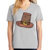 1-Hr Ladies V-Neck T-Shirt Thumbnail