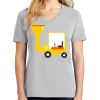 1-Hr Ladies V-Neck T-Shirt Thumbnail