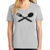 1-Hr Ladies V-Neck T-Shirt Thumbnail