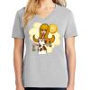 1-Hr Ladies V-Neck T-Shirt Thumbnail