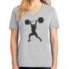 1-Hr Ladies V-Neck T-Shirt Thumbnail