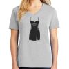 1-Hr Ladies V-Neck T-Shirt Thumbnail