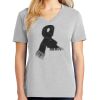 1-Hr Ladies V-Neck T-Shirt Thumbnail