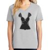 1-Hr Ladies V-Neck T-Shirt Thumbnail