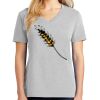 1-Hr Ladies V-Neck T-Shirt Thumbnail