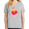 1-Hr Ladies V-Neck T-Shirt Thumbnail