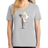 1-Hr Ladies V-Neck T-Shirt Thumbnail