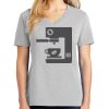 1-Hr Ladies V-Neck T-Shirt Thumbnail